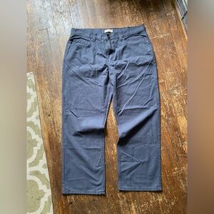 Men's Blue Mountain Gray Chino Pants 36X30
